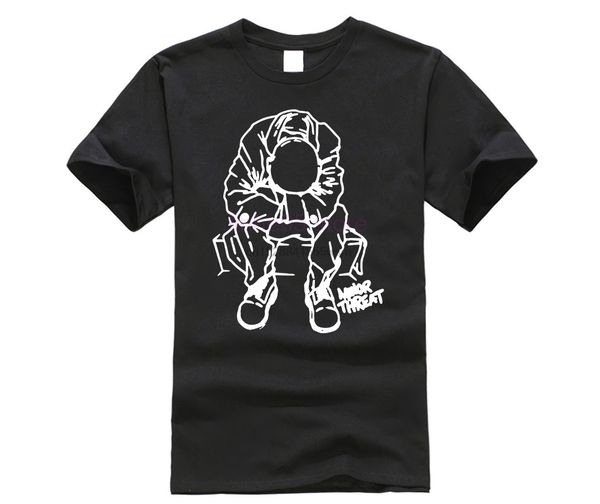 

letter print novelty 2020 funny men crew neck minor threat outline short sleeve hoodie designers t shirts sweatshirt