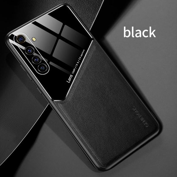 

роскошные силиконовые автомобиля магнитный держатель телефона чехол для realme 6 c11 c3 xt x ультратонкий камеры кожи защитная крышка bbyxsf