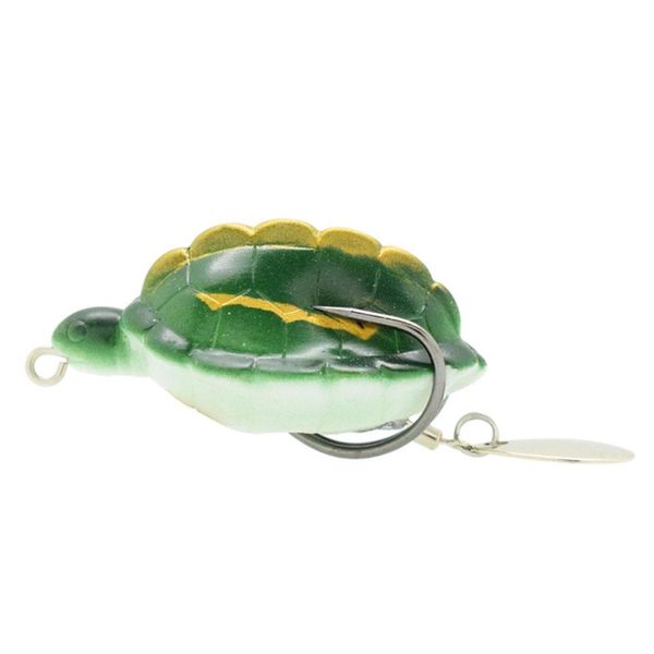 

1pcs 5.5cm 13g tortoise lures artificial soft bait with spoon sequins fishing lure soft lure treble hooks water wmtqve yyysports