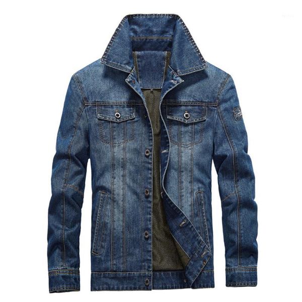 

denim jacket man jacket nice vogueautumn winter long sleeve button outdoor voguejeans bomber denim hip pop streetwear1, Black;brown