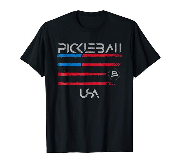 

pickleball distressed t-shirt usa flag design gift fashion men and t shirt summer o-neck sport hooded sweatshirt hoodie
