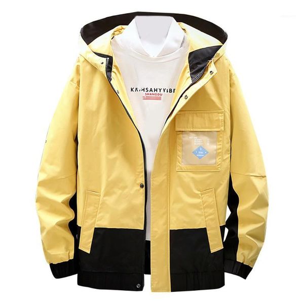

sagace men's autumn spring casual fashion solid patchwork hoodies outwear coat new men zipper jacket casual jacket august 271, Black;brown