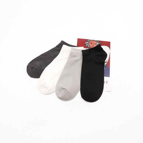 

лодочные носки и тонкий лед шелк лодка простой сплошной цвет yieshang лета мужской универсальный корейский дышащий неглубоко носки 3yycm, Black