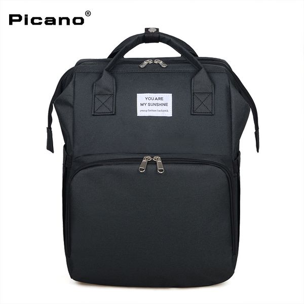 

fashion new mummy bag multi-functional crib backpack lightweight for going out mom bag m180151