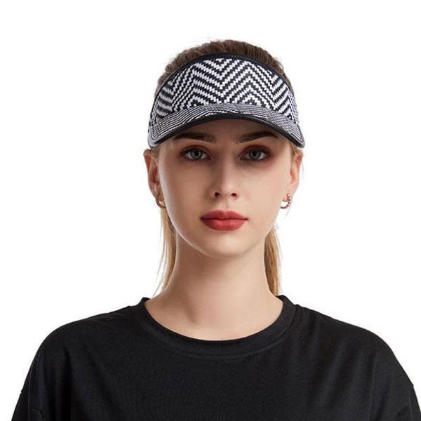 

wide brim hats fashion black white sun for women upf 50 big outdoor summer pu leather edging cap straw hat visor size, Blue;gray