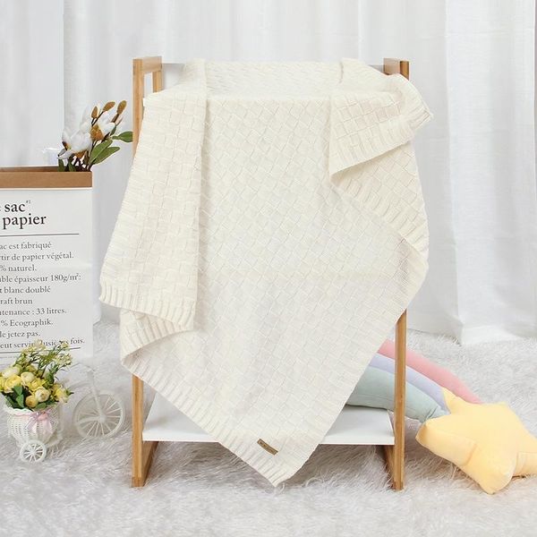 

multifunction knitted blanket baby summer stroller quilts newborn bed sheet baby boys girl wrap swaddle airplane travel blanket1