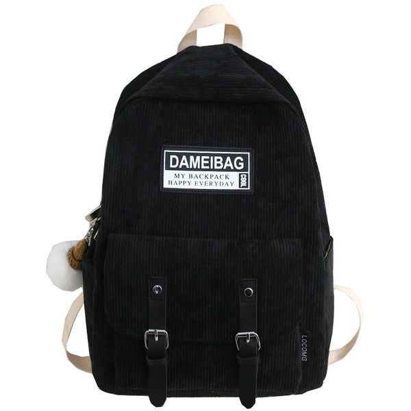 

stripe симпатичные вельвет рюкзак kawaii женщин мешок школы подростковый luxury девушка рюкзак harajuku женщина моды сумка student lady book