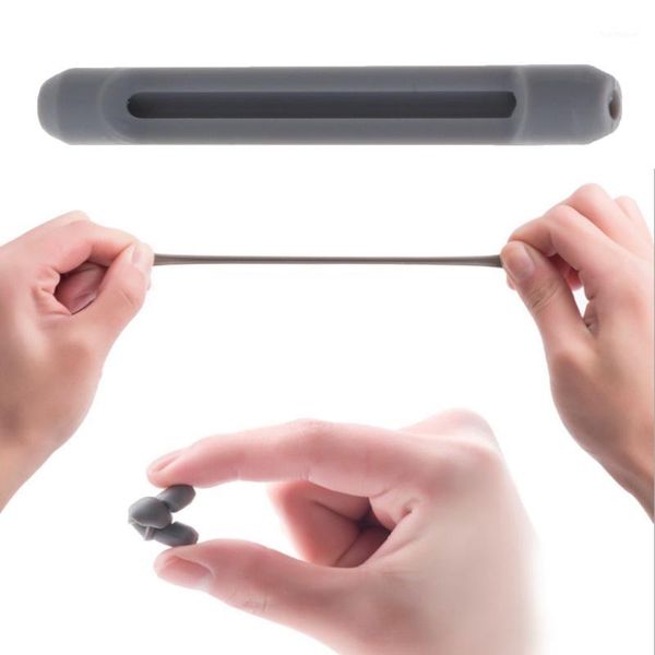 

glasses ear hooks holder anti slip silicone grips eyeglasses sports temple tips1, Silver