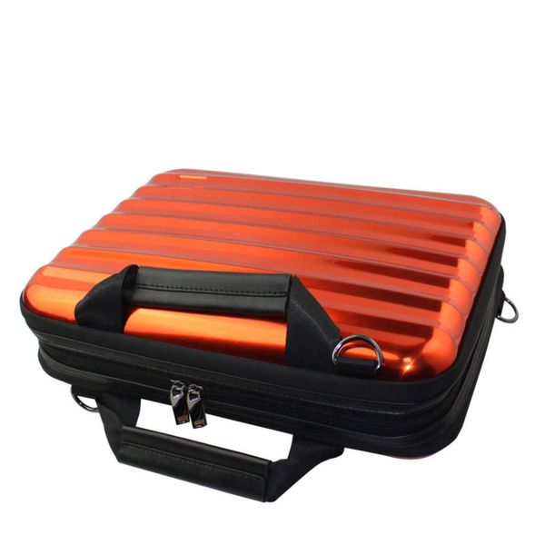 

pet soft metal 13.3-inch cross carrying hard case bright face comter