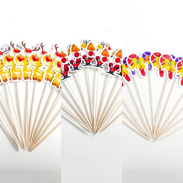 

7t5nb xibao украшения творческих деревянные рождественские фрукты зубочистка зубочистка toothpicktoothpicks р украшения 10 маленькой палочка