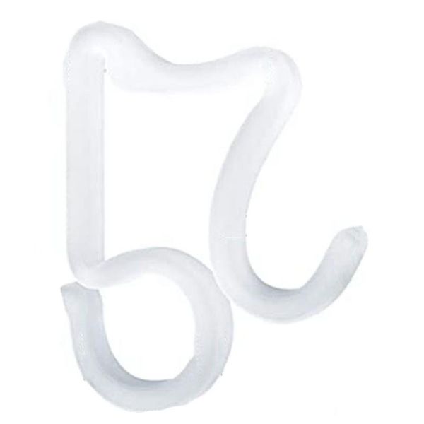 

new-100pcs gutter hooks for lights, christmas light clips, durable weatherproof gutter hang hooks for outdoor string lights