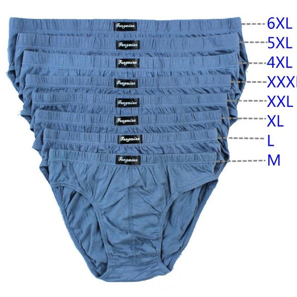 

men underwears loose male cotton briefs high waist panties breathable fat belts big yards men's underwear plus size 5xl 6xl kg-142, Black;white