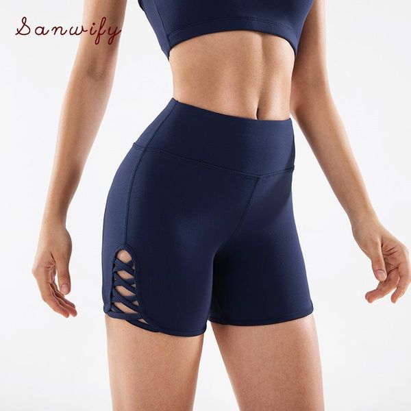 

yoga outfits gym leggings for fitness shorts women sport running women's hip raise high waist1, White;red