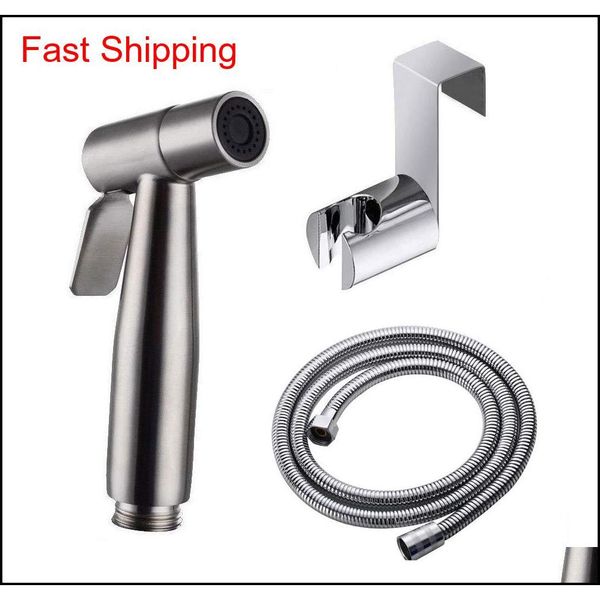 

toilet handheld shattaf bidet sprayer stainless steel shower heads set shower faucet accessories muslim qylkkk dh_seller2010