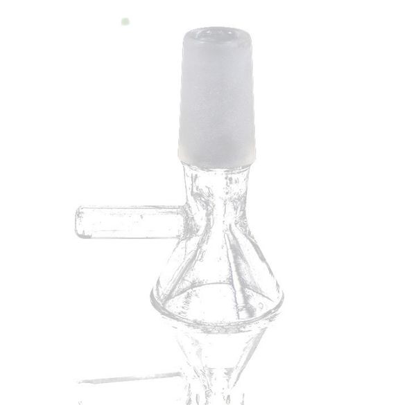 S Tigela Tobacco Herb Seco tigela Corrediça para vidros bong e tubulações 14mm 18mm tigela de vidro articulação masculina com alça para bongos