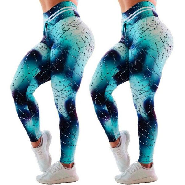 

yoga outfits women's gym workout leggings push-up high waist sports pants, White;red