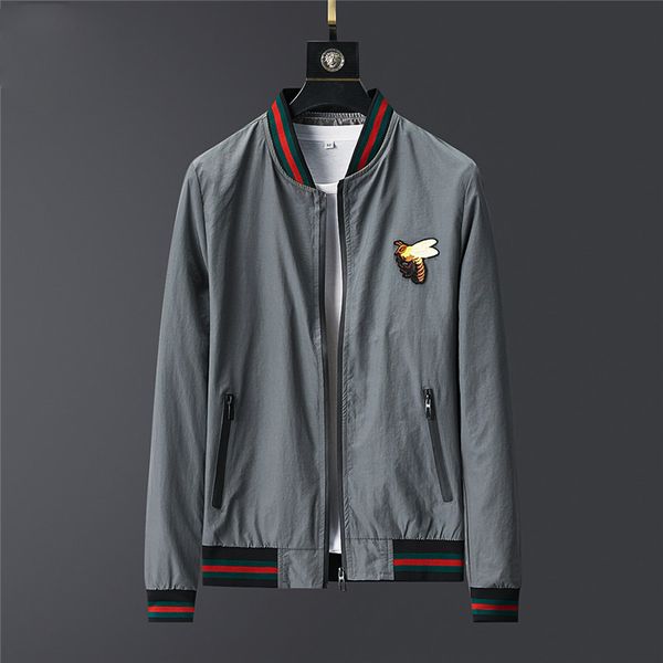 

19 роскошных дизайнер новое письмо печать сплошных черная и белая осени и зима мужской ветровки куртка пальто охладиться вскользь куртка муж, White;black