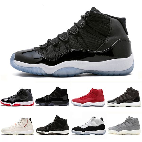 

2020 bred 11 mens women outdoor shoes concord platinum cap gown legend blue metallic silver mens trainer sports sneakers