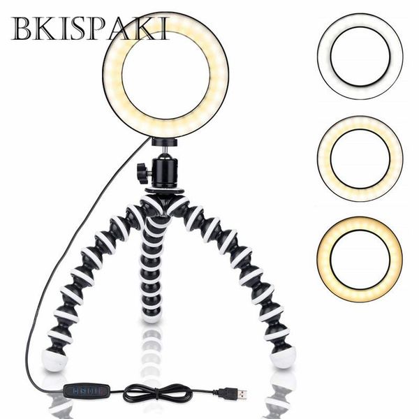 

tripods pography led selfie ring light youtobe po studio phone video with ocs tripod usb plug live streaming makeup lamp