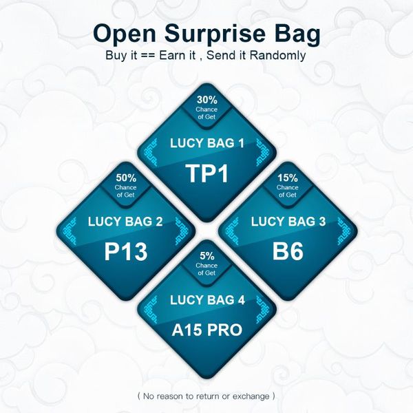 

new upgrade of lucky bag] whizzer wireless bluetooth headset in-ear hifi headset bluetooth speakers