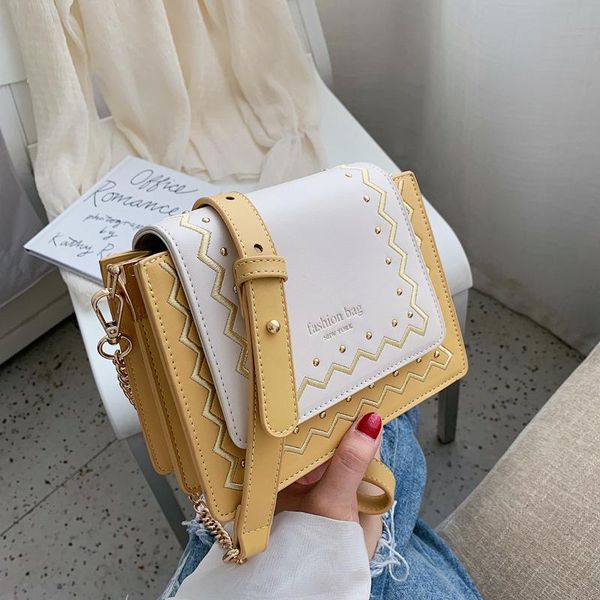 

women messenger bag female 2020 new brand designer luxury small square crossbody bag small fresh chain shoulder tide handbag
