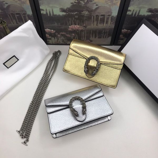 

2020 classic mini gold silver genuine leather womens shoulder bag luxurys designers bags women handbag china bag crossbody bag