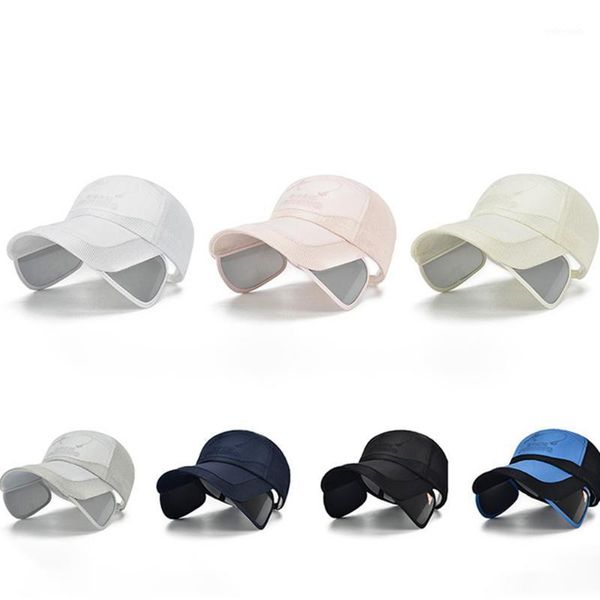 

mesh uv protection breathable beach hat bucket hats sun hat men1, Blue;gray