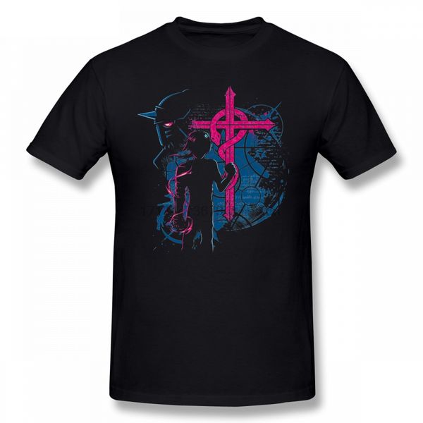 

популярные fullmetal alchemist тенниска семьи мужчины рубашка хлопок xxxl с коротким рукавом футболки для мальчиков спорта с капюшоном hoodi