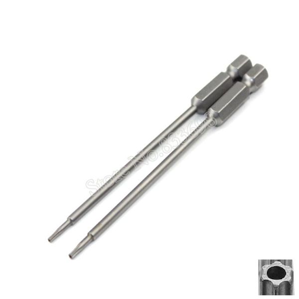 

100mm long magnetic torx head screwdriver bits electric screwdriver set t6 t7