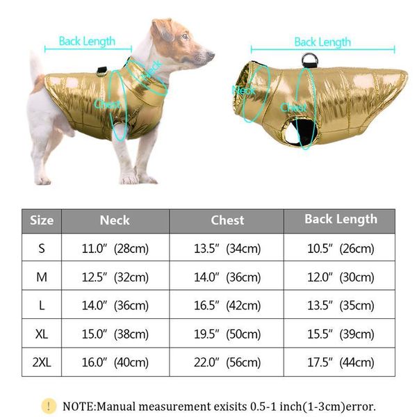

clothes for small medium large dogs chihuahua french bulldog waterproof pet dog coat jacket warm winter pets dogs cloth jlljhb