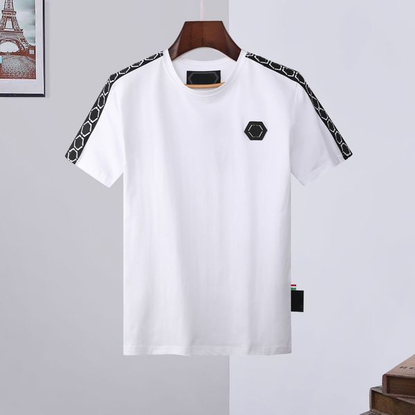 

2021 new skull 3d printing shirt men's women's t-shirt pp style t-shirt skull colorful skull tshirt, White;black