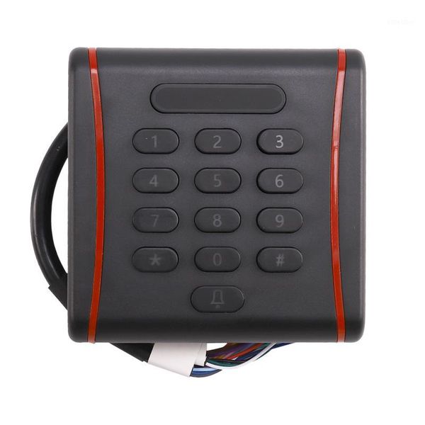 

rt381 rfid access control keypad with 1000 users+ 10 key fobs for rfid door access control system1