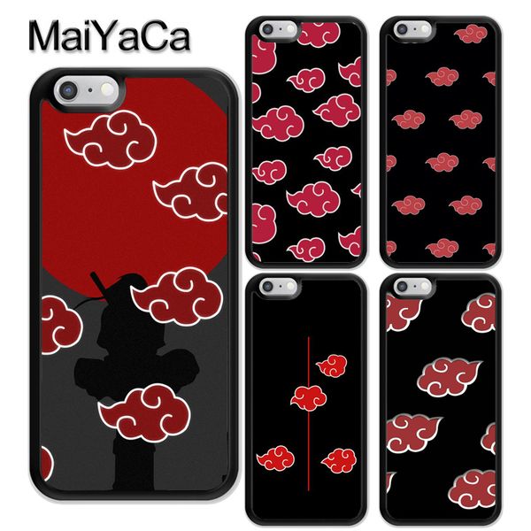 

naruto akatsuki cloud case for iphone xr x xs 6s 7 8 plus se 2020 12 mini 11 pro max coque funda
