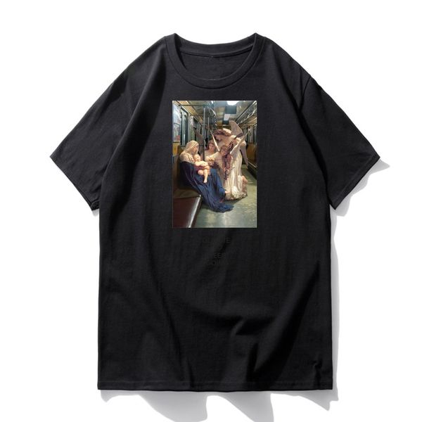 

fashion summer new god tell me keep going virgin mary printed casual short sleeve tees sport hooded sweatshirt hoodie men t shirt