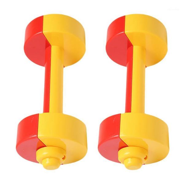 

dumbbells 1 pair plastic dumbbell ergonomic children morning exercise barbells sport tool1