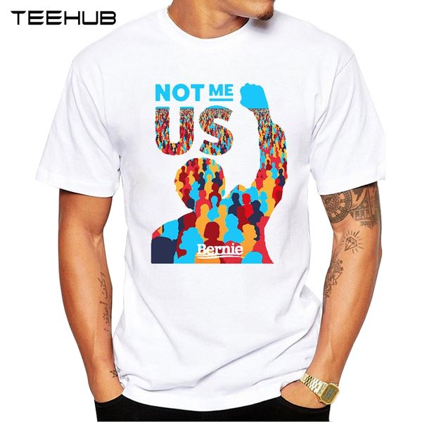 

teehub men's new fashion us bernie design short sleeve t-shirt cool printed hipster tee shirts sport hooded sweatshirt hoodie
