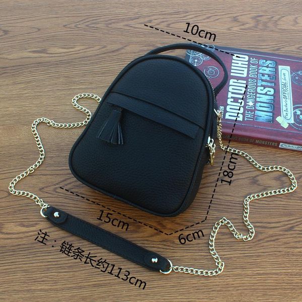 

new mini cowhide shoulder women's bag for mobile phone