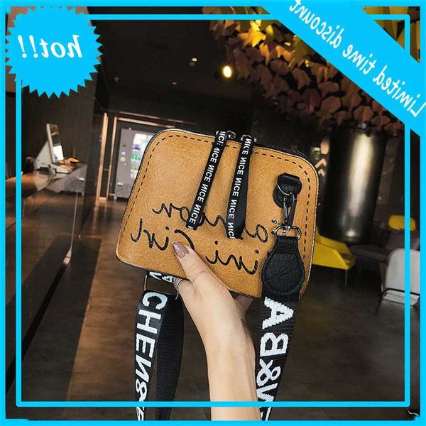 

mini women's 2019 new summer fashion korean versatile messenger shoulder chic printed bag
