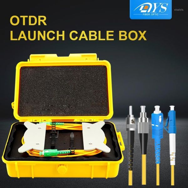 

customizable single mode fiber optic otdr launch cable box test extension cord dead zone eliminator 1km1