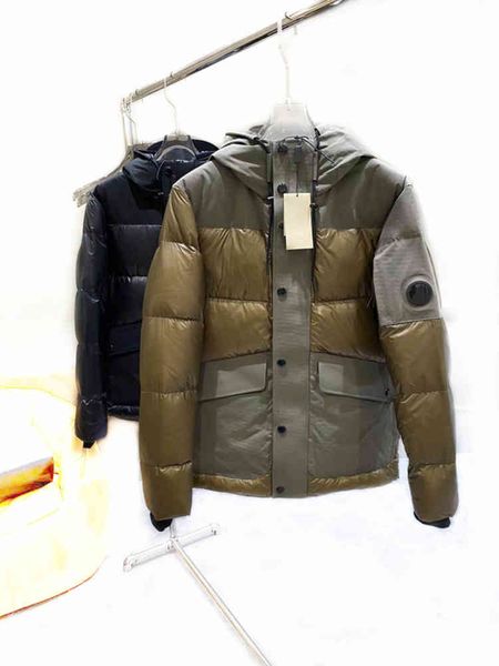 

mens down jackets designer down jacket premium hoodie luxury classic windproof warm men's and women's fashion letter embroidery ca, Black