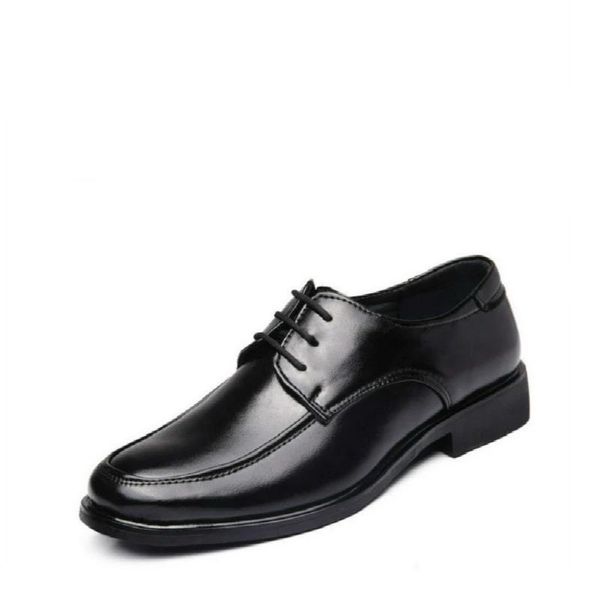 

dress shoes 2021 fashion classic men office black pointed toe patent leather in flats business