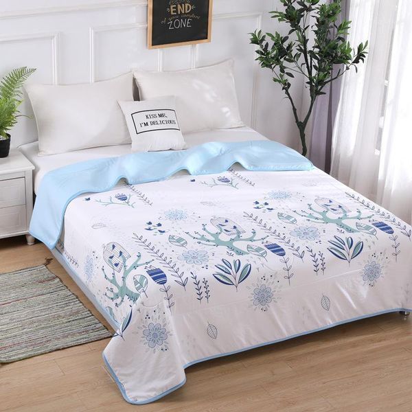 

double single quilt with air conditioning in summer1