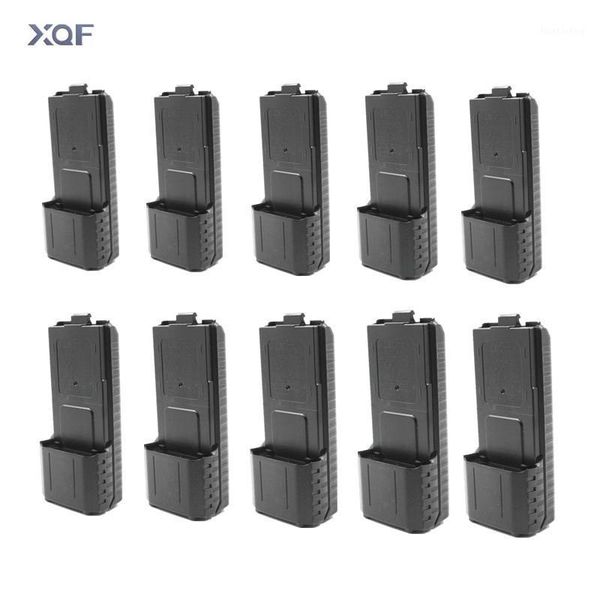 

walkie talkie 10 pcs extended 6x battery case pack shell baofeng uv5r 5ra 5rb 5ra+ bl-5l two way radio1