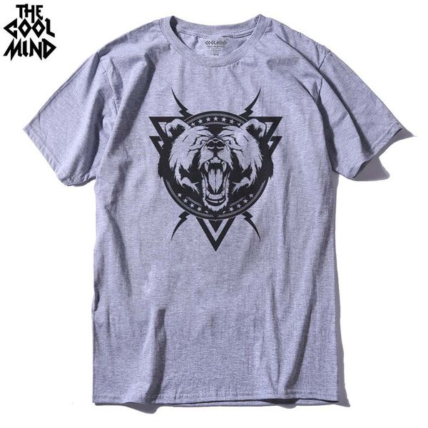

the men t shirt casual short sleeves men's bear printed t-shirt casual men tee shirts sport hooded sweatshirt hoodie