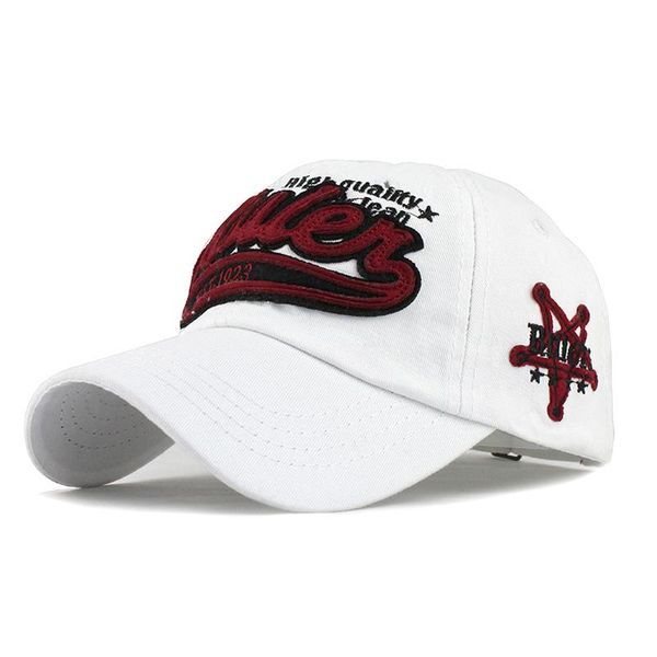 

flb] марка мужчины женщины snapback baseball cap костные шляпы для мужчин casquette папа caps мода gorras регулируемый хлопок письмо hatf16, Black;white