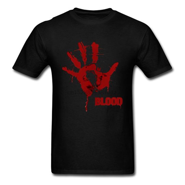 

horror blood hand buffty vampire knight black pure comfortable teeshirt summer popular clothes sport hooded sweatshirt hoodie t shirt