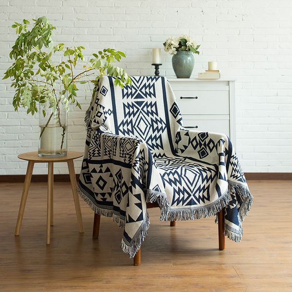 

geometric sofa blanket throws cotton weighted blanket bedspread chair sofa cover slipcover knitted throw blanket for travel bed