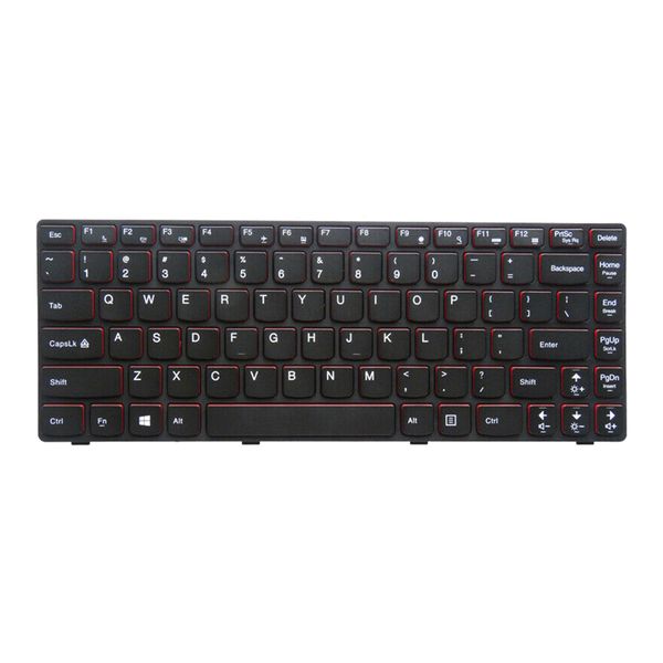 

замена сша английской клавиатуры для lenovo ideapad y400 y410p 25205228 black размер: 290x150x5mm