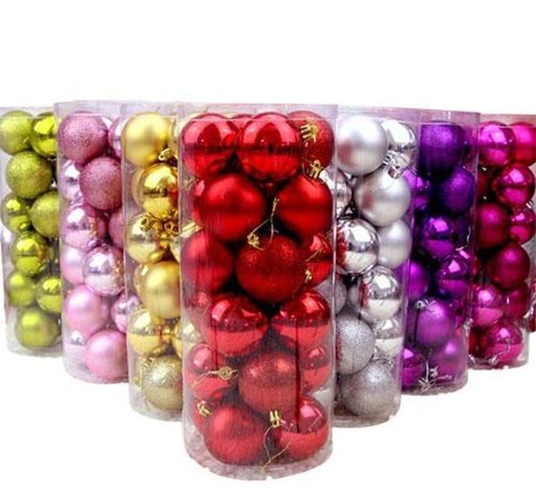 

3cm christmas tree decor ball bauble xmas party hanging ball ornament decorations for home christmas decorations g wmthpq bdesybag