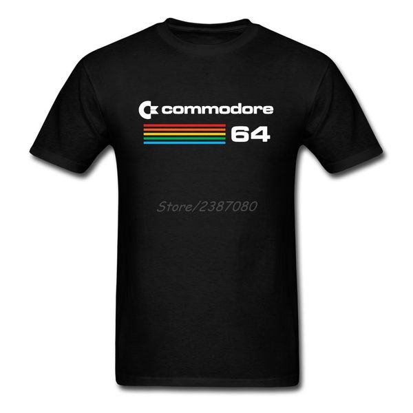 

commodore 64 t shirt big size custom short sleeve men's t-shirt tv crewneck men's shirts sport hooded sweatshirt hoodie